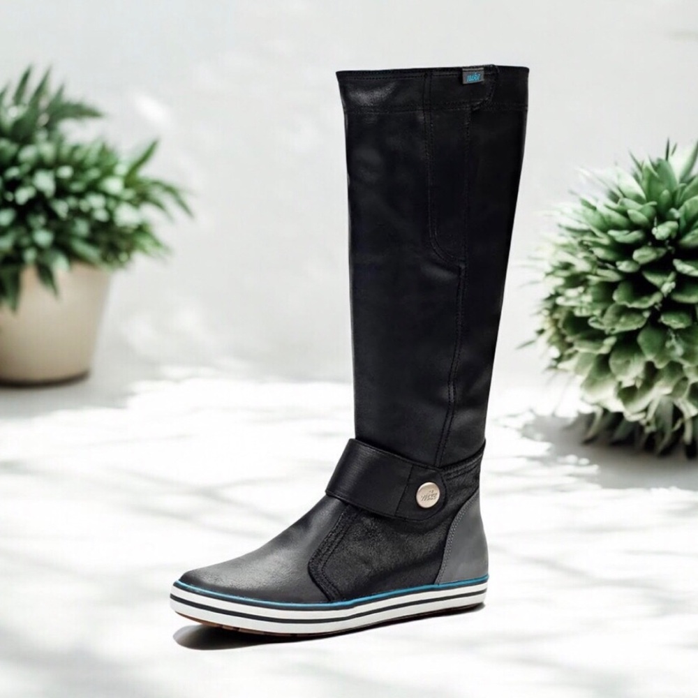 Nike Carico Leather Knee High Boots